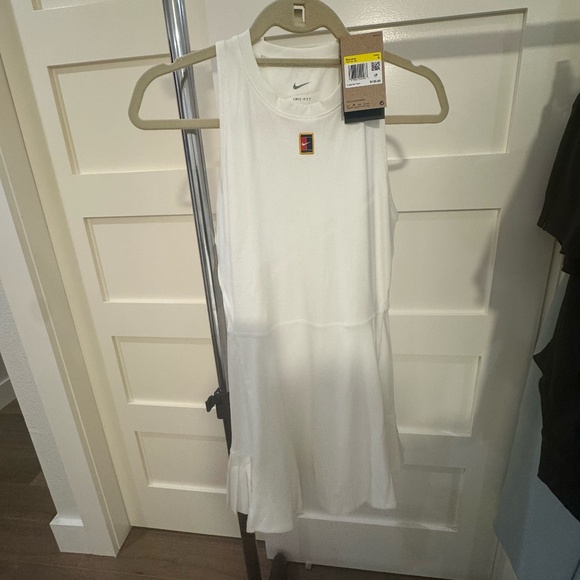 NWT - NIKE + Wimbledon NikeCourt Slam paneled Dri-FIT tennis dress (Size Small) - Picture 1 of 6